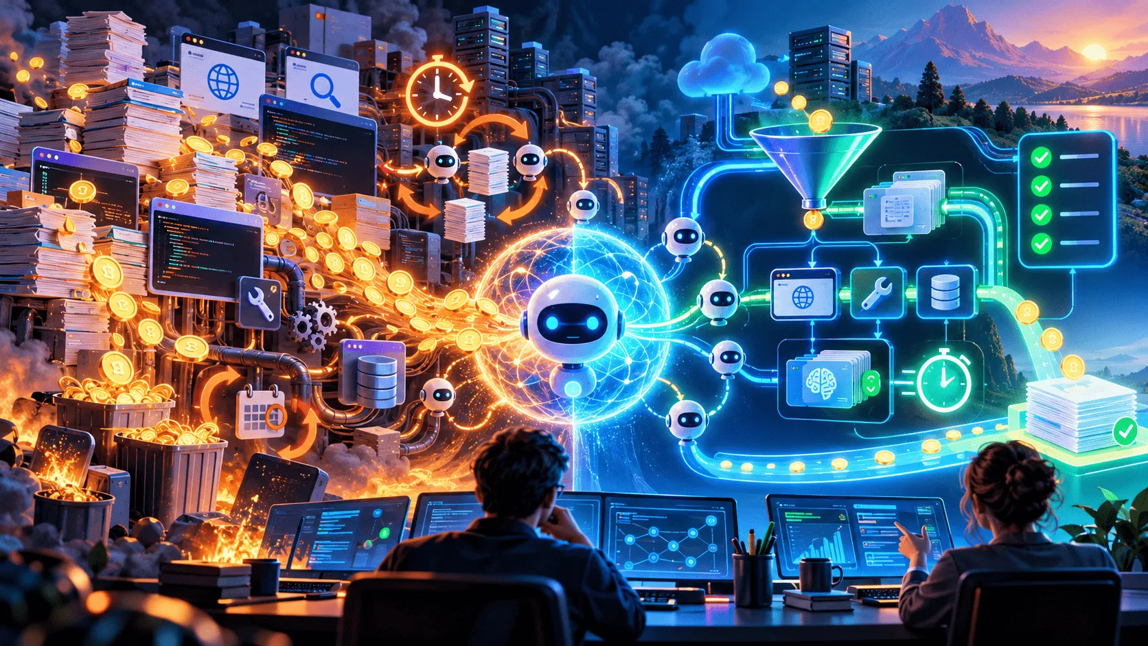 Чеклист экономии токенов для AI-агентных систем